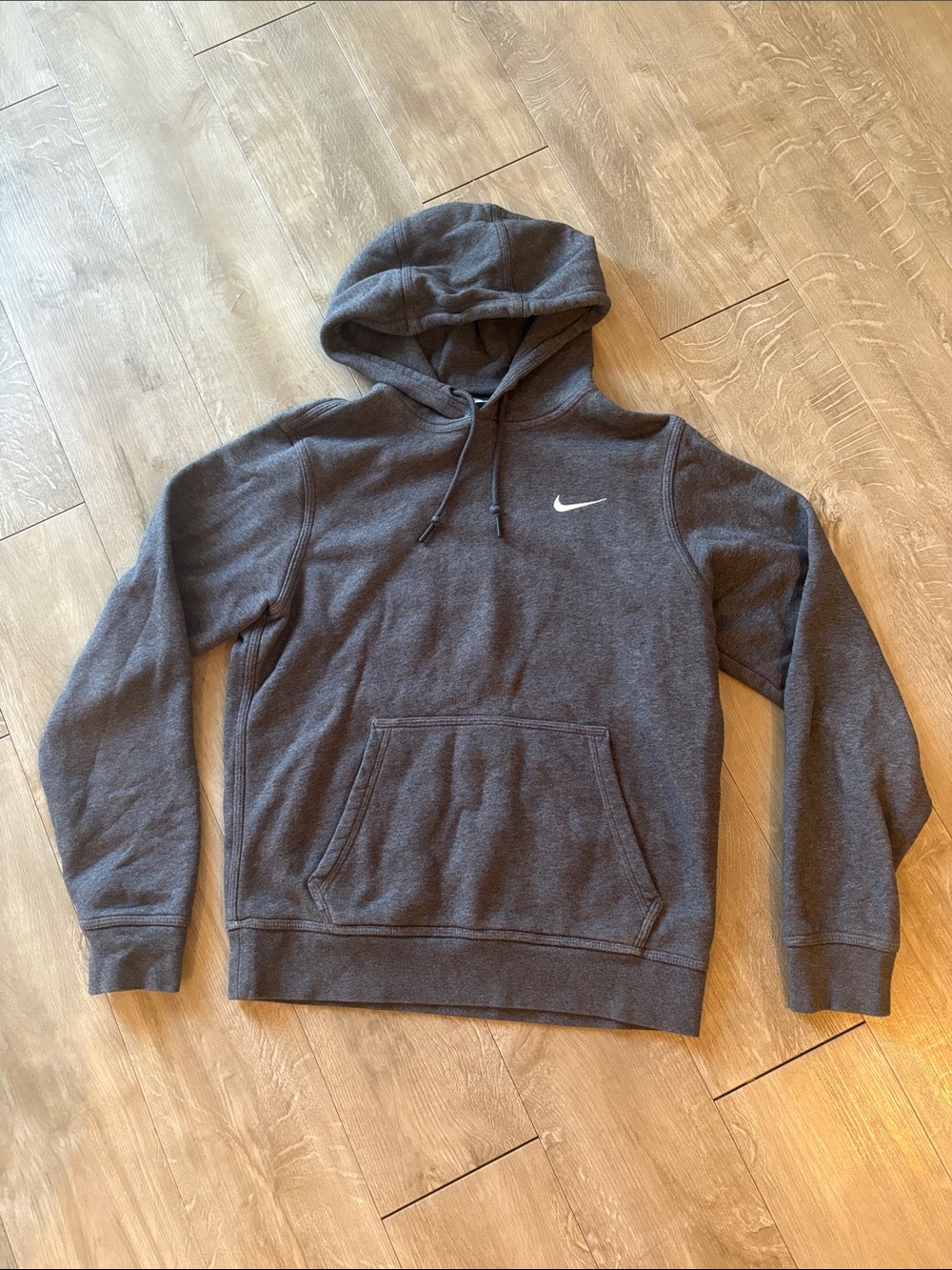 Nike Men's Charcoal Gray Pullover Hoodie Size Small PTP 20”